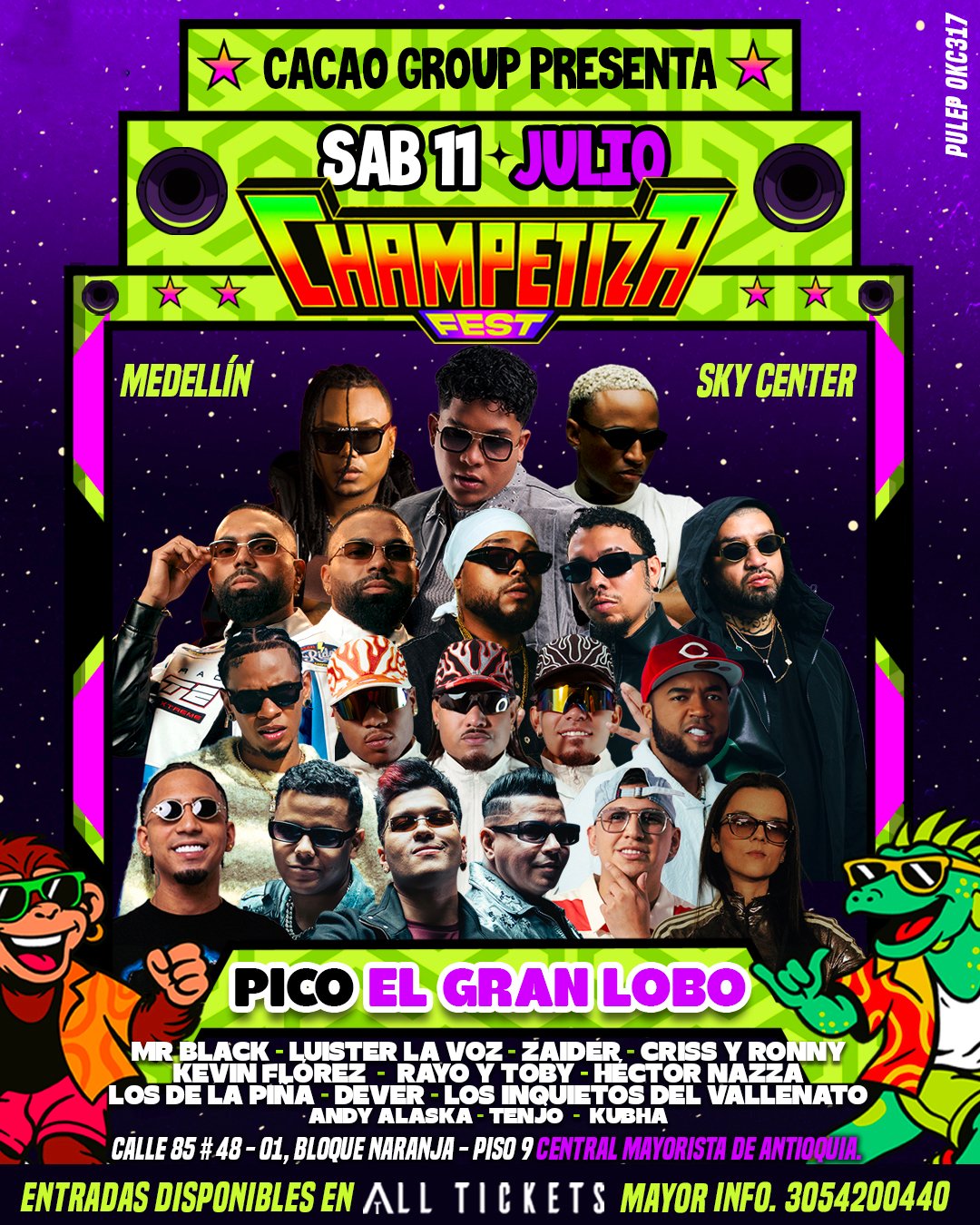 COMUNICADO DE PRENSA CHAMPETIZA FEST LLEGA PORPRIMERA VEZ A MEDELLIN